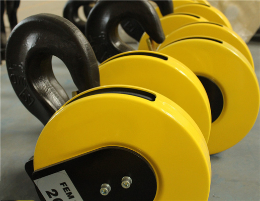 Blocos de gancho materiais Mini Lifting Crane Hooks da fundição de 32 toneladas