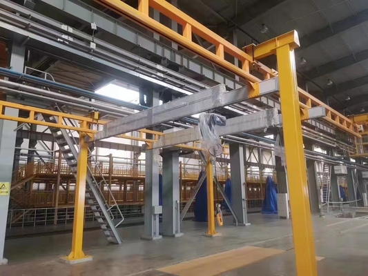 Feixe Crane Track Light Duty Overhead Crane Free Standing de 1 toneladas