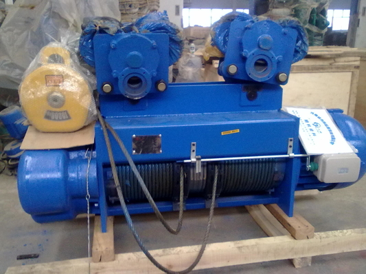 A corda elétrica do fio do controle do pendente iça a altura 9m de levantamento de 5 toneladas com interruptor de limite