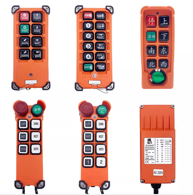 Controlo a distância sem fio industrial universal do botão de F21-E1B AC36V DC12-24V 6 para a grua