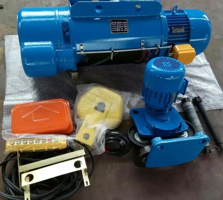 O modelo Electric Wire Rope do CD iça a altura 9m de levantamento de 5 toneladas com interruptor de limite