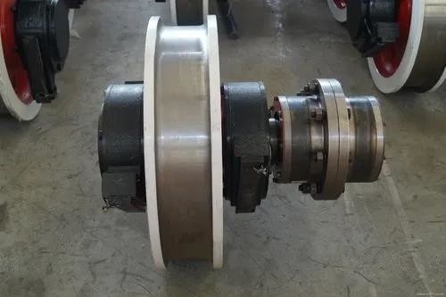 Fratura de Crane Forged Crane Wheels Wearproof da metalurgia resistente