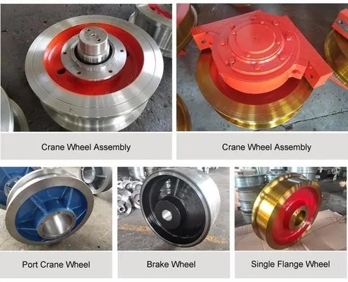 Bloco de aço de Crane Shaft Cast Ld Wheel ajustado para o guindaste aéreo
