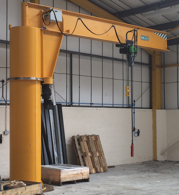 Guindaste de 3,2 toneladas de Pillar Crane Floor Mounted Cantilever Jib do modelo do BZ