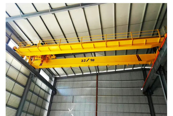 Guindaste de ponte 32 Ton With Hook da viga da grua elétrica da velocidade dobro único