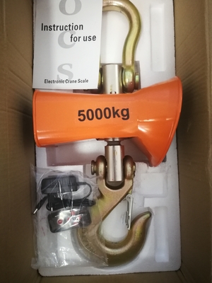 Equipamento de levantamento de suspensão Digital eletrônica do gancho que pendura Crane Weight Scale de 10 toneladas