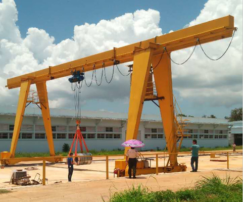 Guindaste de pórtico 5 Ton Electric Hoist da viga do trole movente único