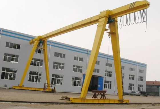 Guindaste de pórtico 5 Ton Electric Hoist da viga do trole movente único
