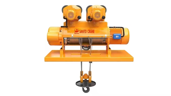 6m~20m 1 2 3 5 eficiência elevada de Ton Electric Wire Rope Hoist 220V 380V