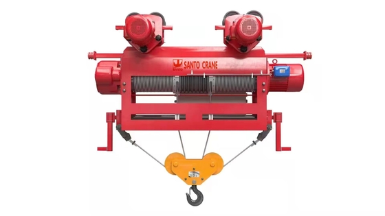 CD1/MD1 tipo dever 5 Ton Electric Wire Rope Hoist da luz para a construção