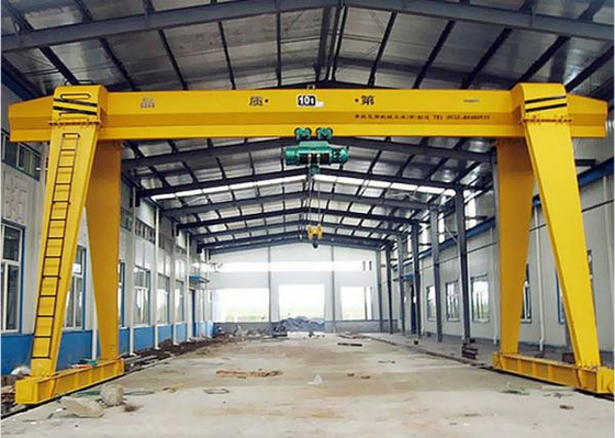 Guindaste de vigas únicas versátil para canteiros de obras