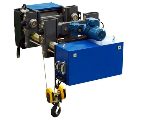 trole elétrico europeu de 10 toneladas da grua de corda do fio de 0~8m/Min Double Girder Hoist