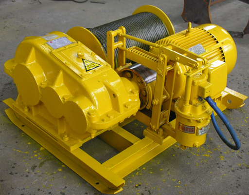 Guincho elétrico de alta velocidade de High Mechanical Strength do modelo da JM de 40 toneladas