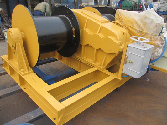 Guincho elétrico de alta velocidade de High Mechanical Strength do modelo da JM de 40 toneladas
