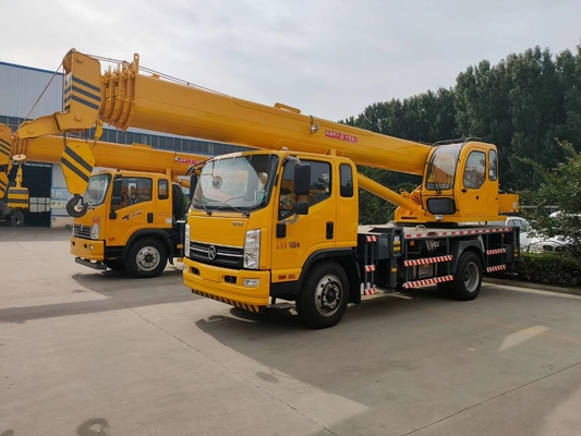 Crescimento montado Crane For Lifting Material do ISO 24m-66m caminhão independente