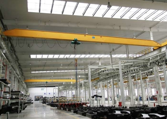 Guindaste de 10 toneladas do EOT do SG de JB T1306-94 Santo Single Girder Overhead Cranes