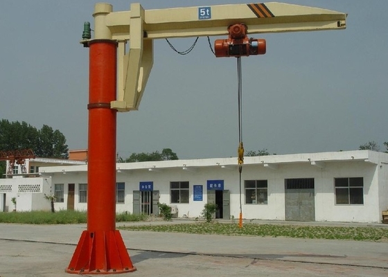 Assoalho - montou 5 Ton Jib Crane 360 que gerencie com grua elétrica