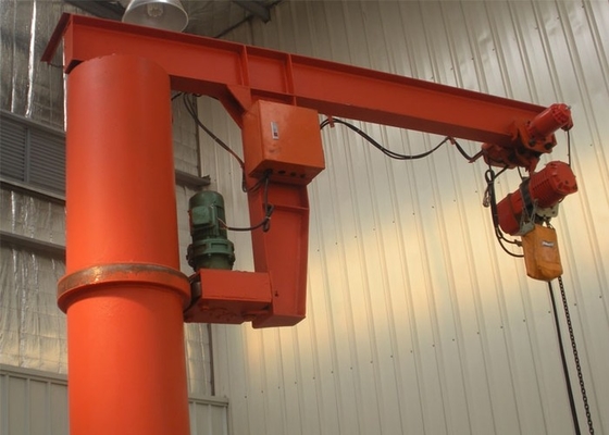 Assoalho - montou 5 Ton Jib Crane 360 que gerencie com grua elétrica