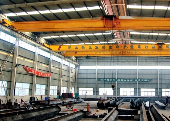 Guindaste de ponte aéreo elétrico da altura livre do guindaste A3 A4 de Q235 Q345B LDP baixo