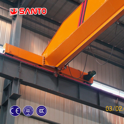 ISO 1T 20T à única viga industrial Crane With Electric Hoist aéreo