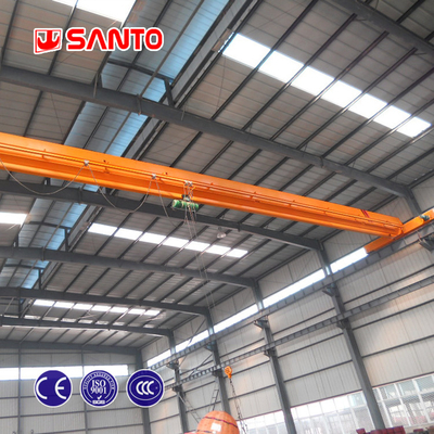 ISO 1T 20T à única viga industrial Crane With Electric Hoist aéreo