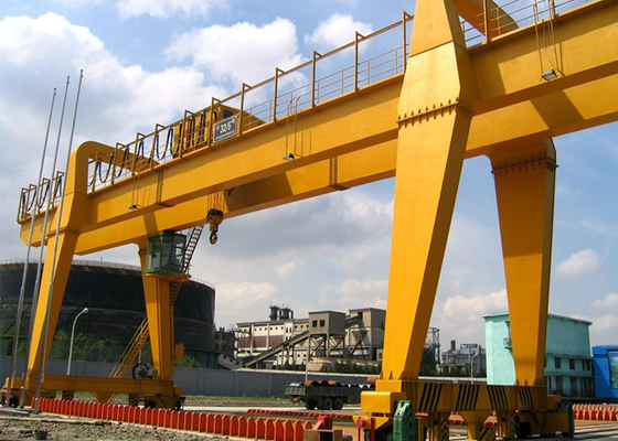 Grande pórtico de aço Crane Double Girder 100 Ton Bridge Crane de Q235B Q345B
