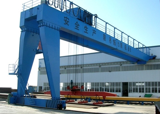 Do dobro 100T da viga guindaste versátil de Crane Widely Used Semi Goliath do pórtico semi