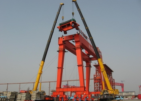 Guindaste de pórtico dobro resistente 5 Ton To da viga 50 Ton Easy Operated For Warehouse