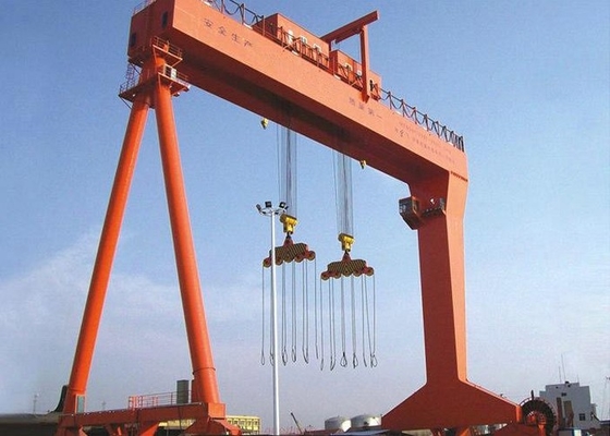 Pórtico dobro elétrico Crane For Material Loading da viga da oficina do ODM