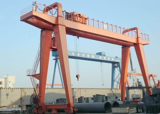 O trilho elétrico de viagem moído montou o pórtico Crane Heavy Duty