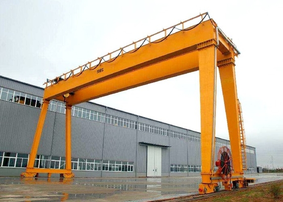 Guindaste de pórtico dobro 5 Ton To da grua da viga do RUÍDO do mercado de câmbios único de 100 toneladas