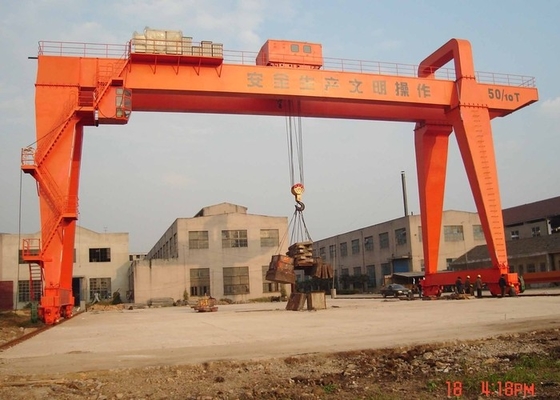 O trilho elétrico de viagem moído montou o pórtico Crane Heavy Duty