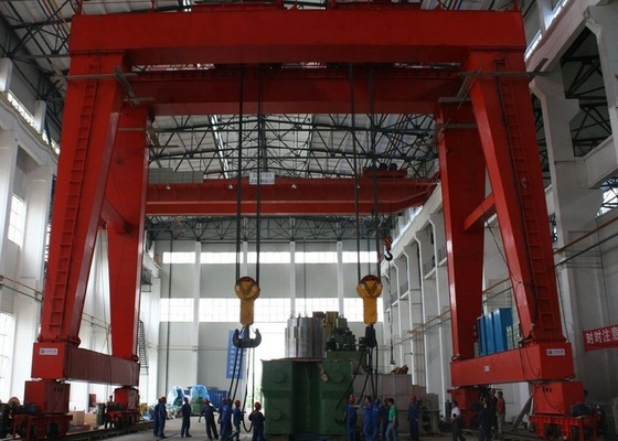 O trilho elétrico de viagem moído montou o pórtico Crane Heavy Duty