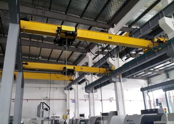 Guindaste aéreo europeu 1t 5t 10t 20t do único feixe do ISO M5 do mercado de câmbios 2M