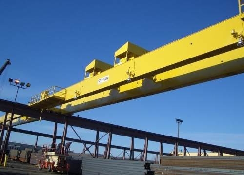 Q235B Q345C 32Ton ponte de guindaste Oficina de guindaste duplo de travessia