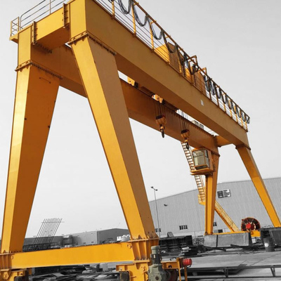 Guindaste de pórtico dobro 5 Ton To da grua da viga do RUÍDO do mercado de câmbios único de 100 toneladas