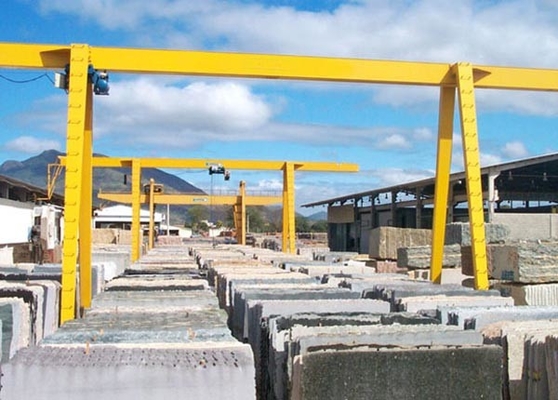 Pórtico Crane With Hoist Span de 10 Ton Electric Travelling Single Girder 16 medidores