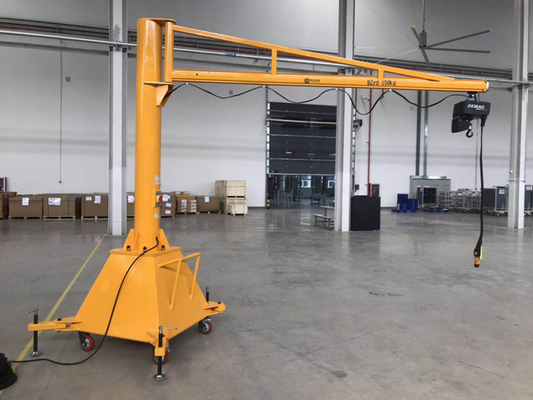 Assoalho das estações de trabalho 20t 0.5t - grua montada de Crane Simple Installation Swivel Crane