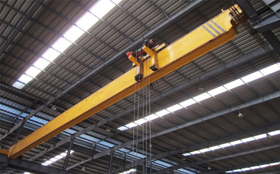 Guindaste aéreo operado fácil 5 Ton Hoist 25 Ton Energy Efficiency do único feixe