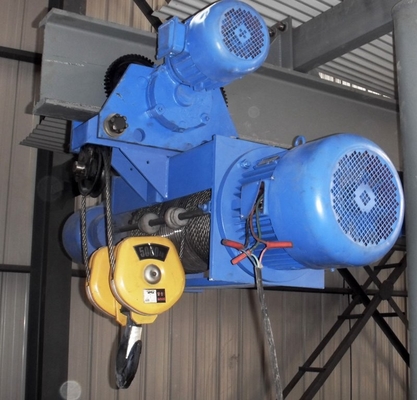 Controle 0.5-20 Ton Electric Wire Rope Hoist do pendente com interruptor de limite