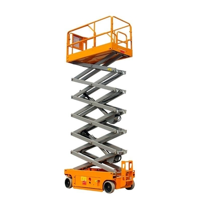 automotivo elétrico da plataforma do levantamento 272kg hidráulico de 6m 10m 12m Scissor a plataforma do elevador