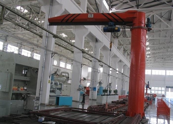 Altura de levantamento fixa de viagem do guindaste 6m-30m do crescimento da coluna da parede 220-440V BZ
