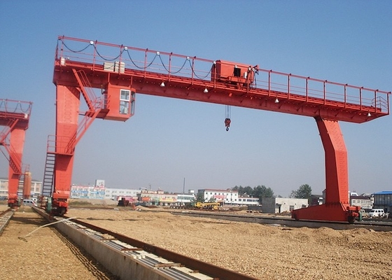 Velocidade de levantamento 8m/Min Single Girder Gantry Crane do ODM com grua elétrica