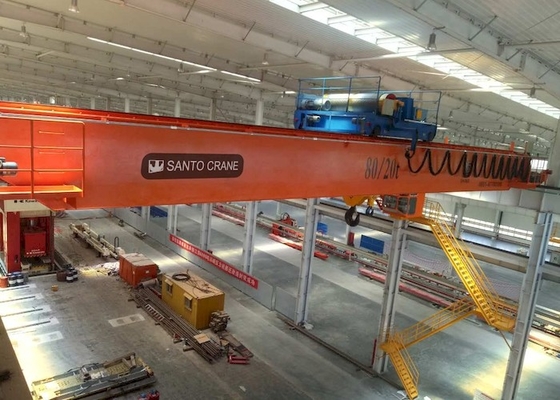 Ponte aérea Crane With Steel Wire Rope do guincho M3-M8 aberto de 1BM-5M