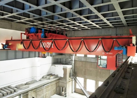Pórtico elétrico aéreo europeu Crane Hoist do guindaste HMI CMAA do CE 20T 50T 100T