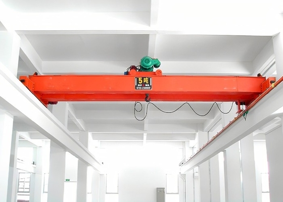 Armazém Doble Girder Eot Crane Vermelho ou cor de pintura personalizada