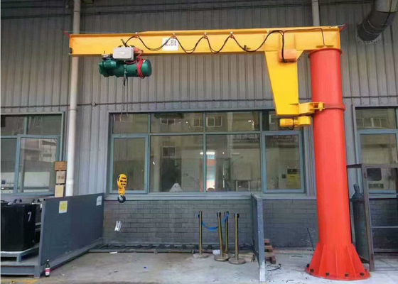 125Kg-5000Kg fixou a coluna montou Jib Crane uma rotação de 360 graus