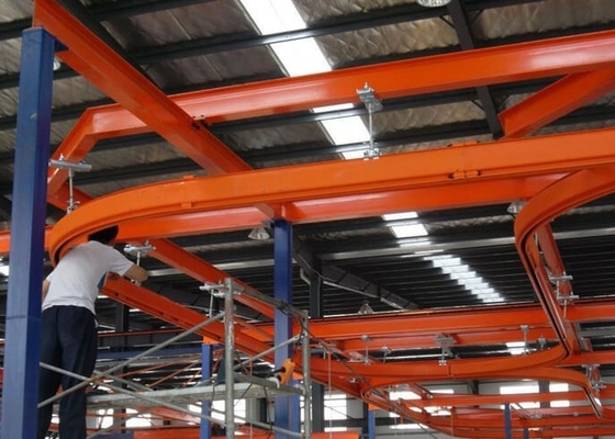 Período trilha KBK Crane With Electric Hoist do teto da oficina de 3m a de 12m