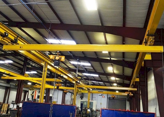 Guindaste da estação de trabalho de Crane Ceiling Mounted Free Standing da ponte de suspensão do ODM KBK do OEM