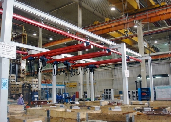 Guindaste da estação de trabalho de Crane Ceiling Mounted Free Standing da ponte de suspensão do ODM KBK do OEM